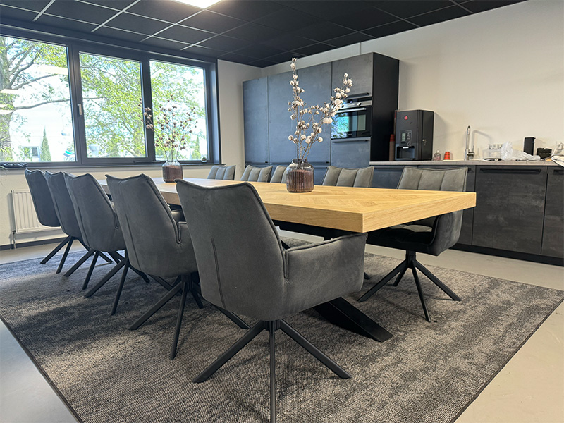 afbeeldingen werkplaats en kantine